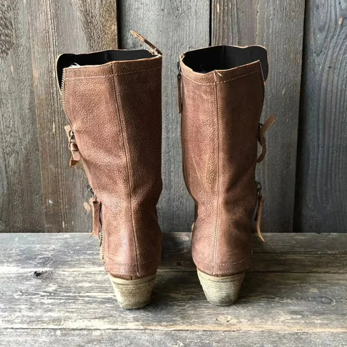 Andrea | Leather Fall Boots