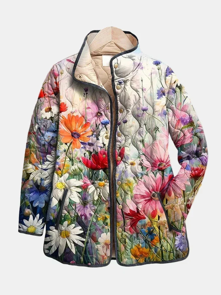 Claire Miami | Manon Quilted Floral Jacket