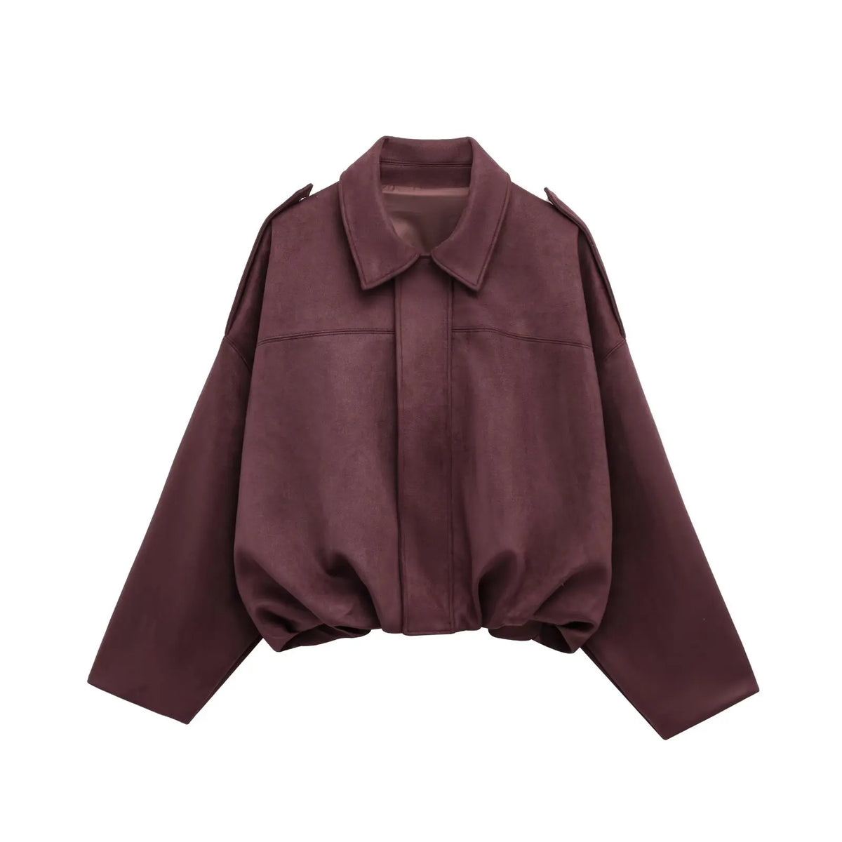 VEUGER MODEHOUS™ | Suede-Look Jacket