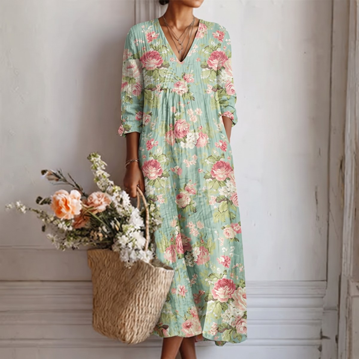 Vilma™ | Elegant Floral Dress