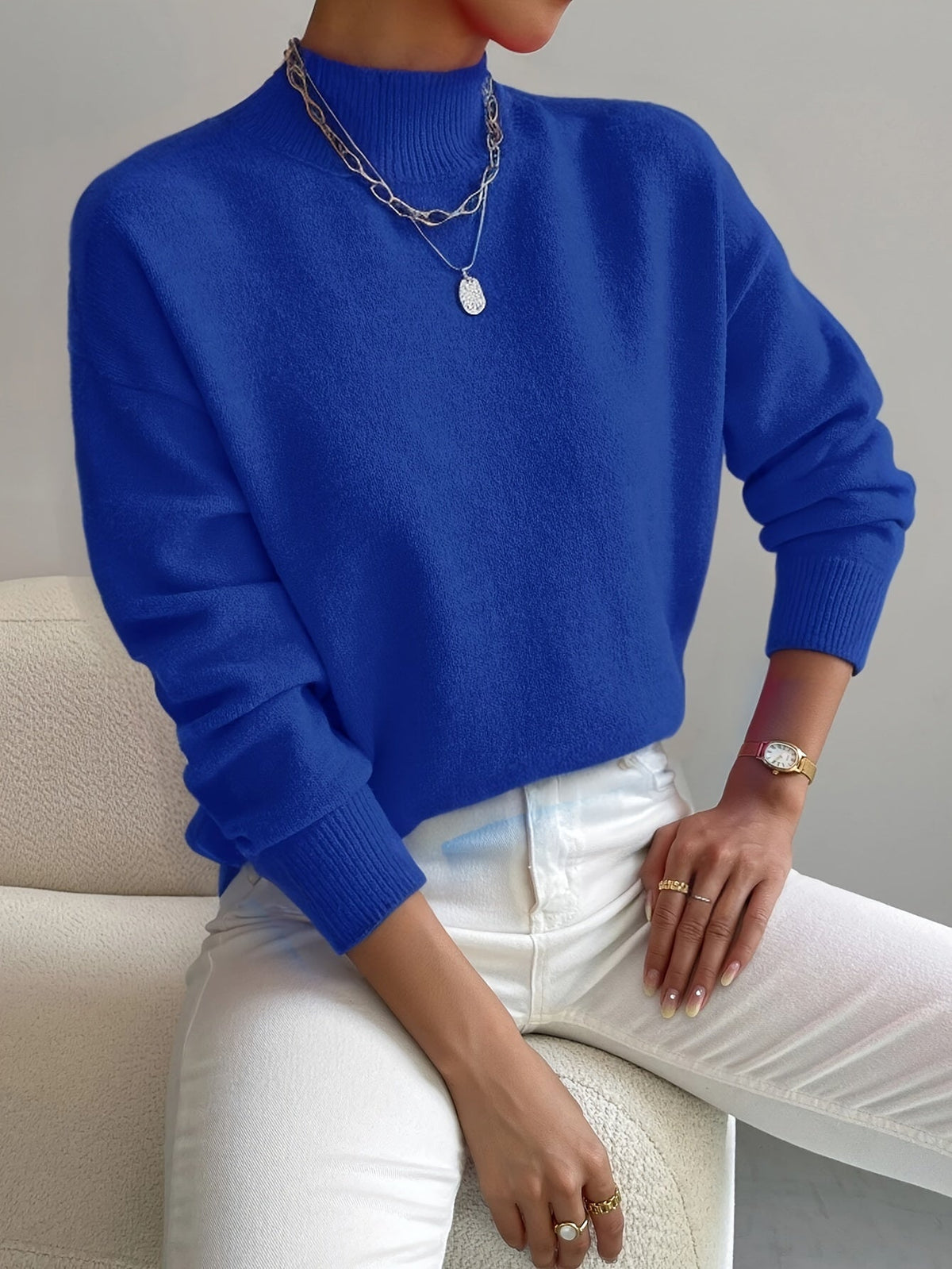 Christine Soft Turtleneck Sweater