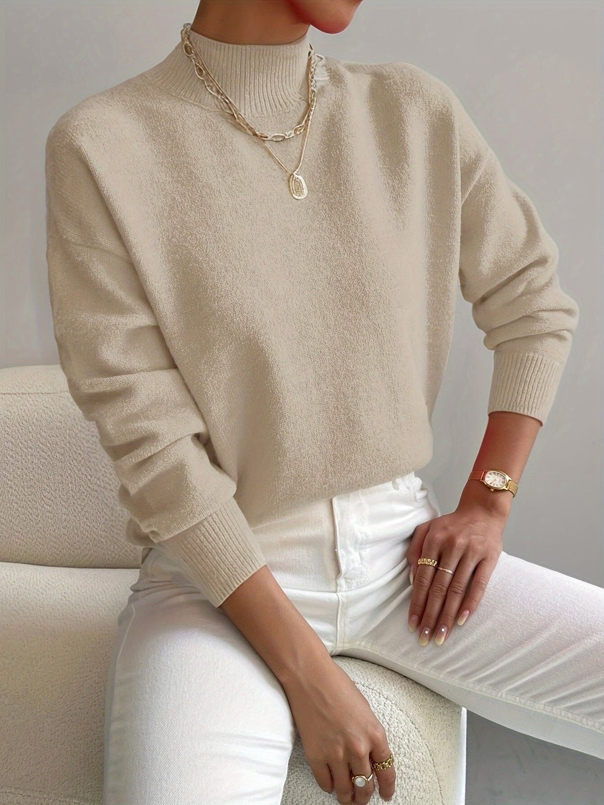 Christine Soft Turtleneck Sweater