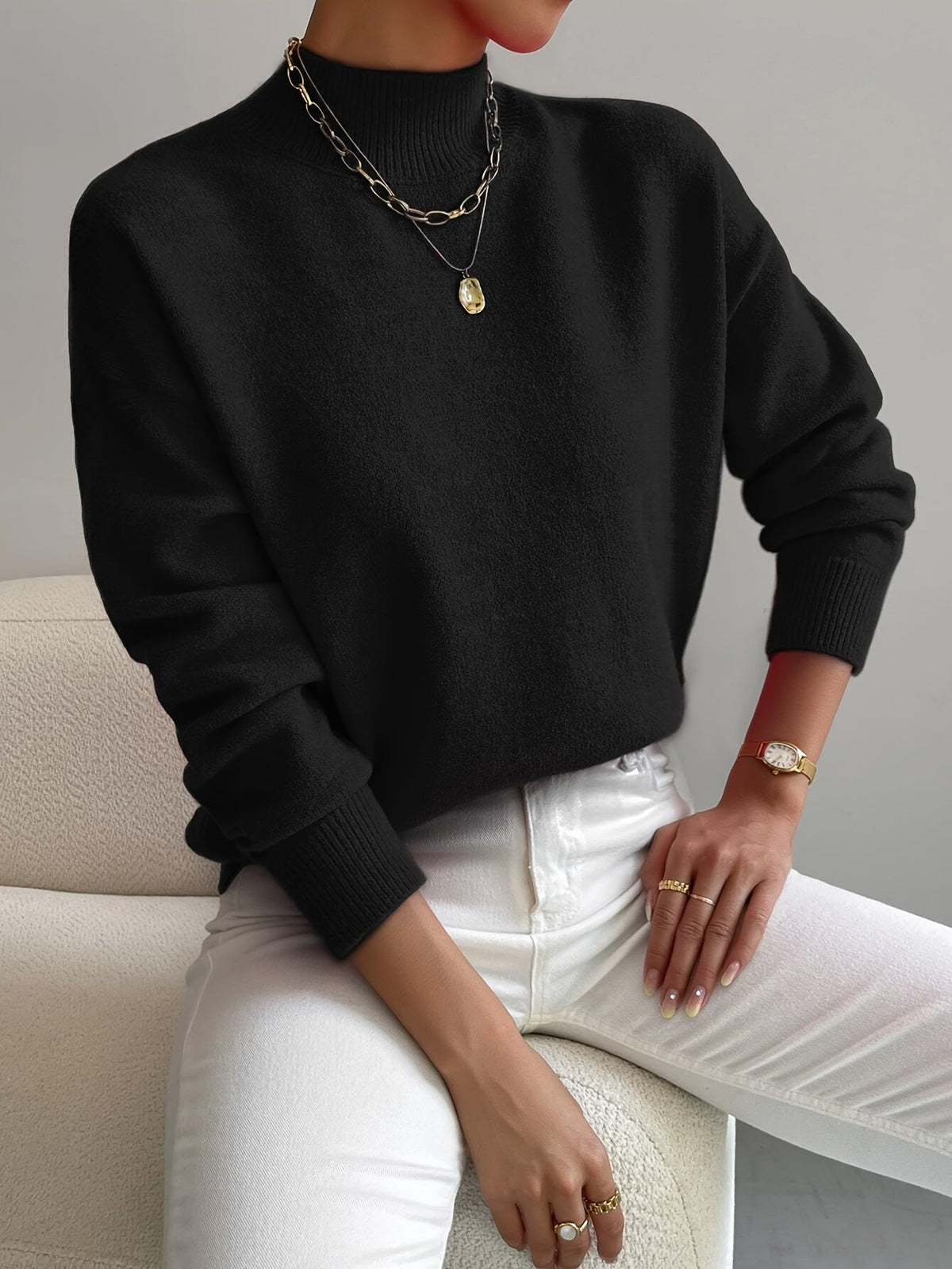 Christine Soft Turtleneck Sweater