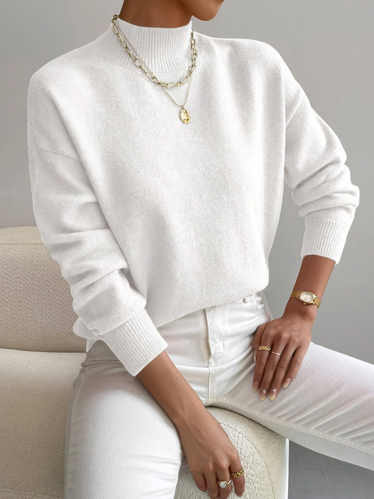Christine Soft Turtleneck Sweater