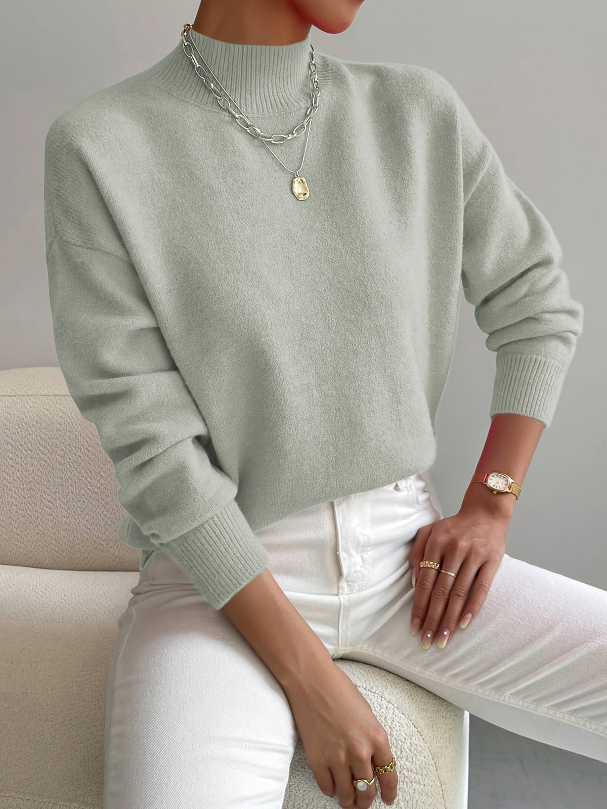 Christine Soft Turtleneck Sweater