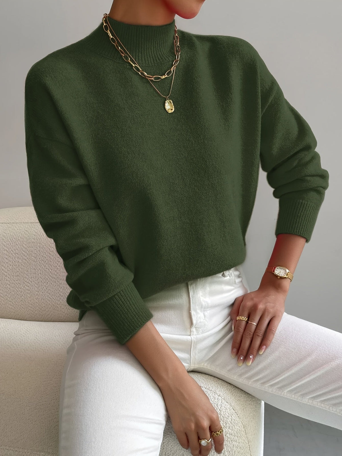 Christine Soft Turtleneck Sweater