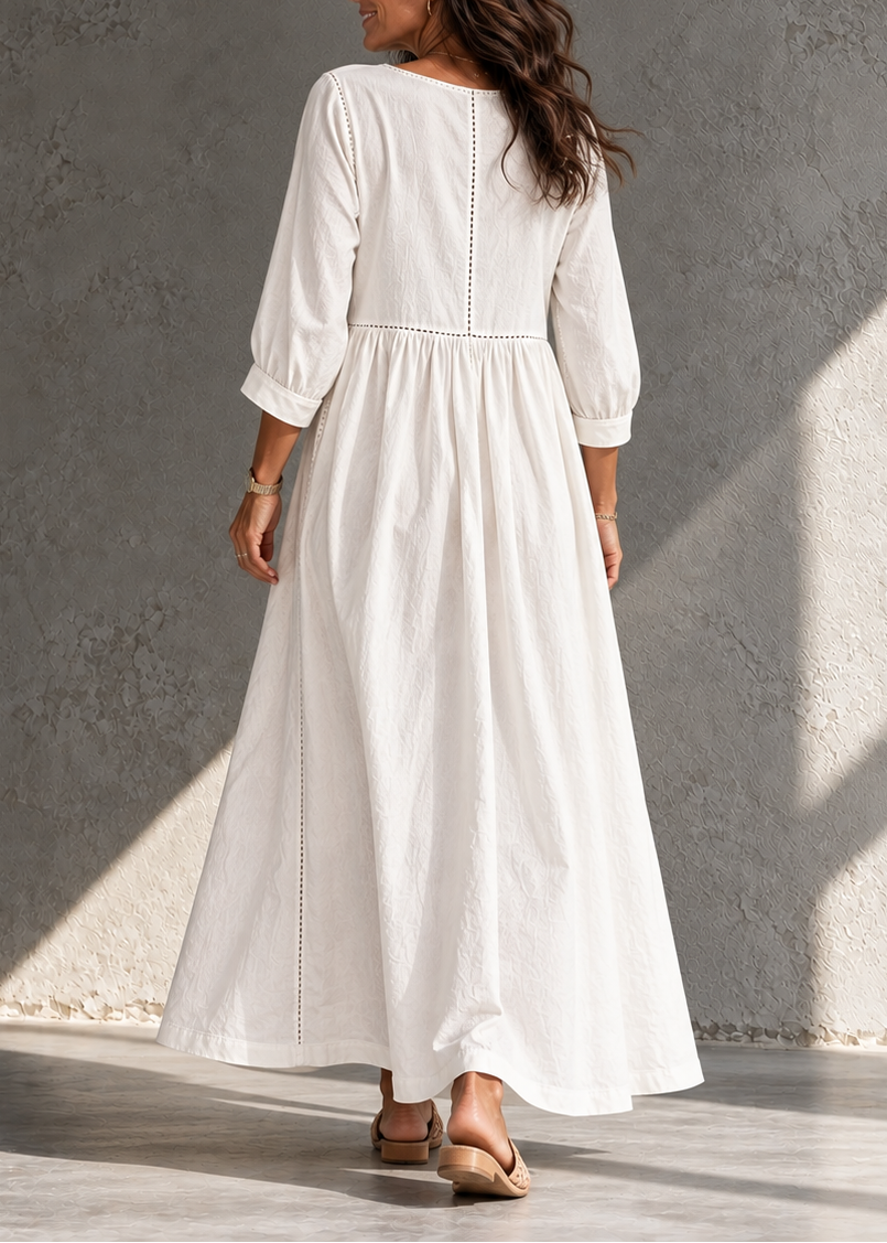 Fina | Vintage Denim Midi Dress